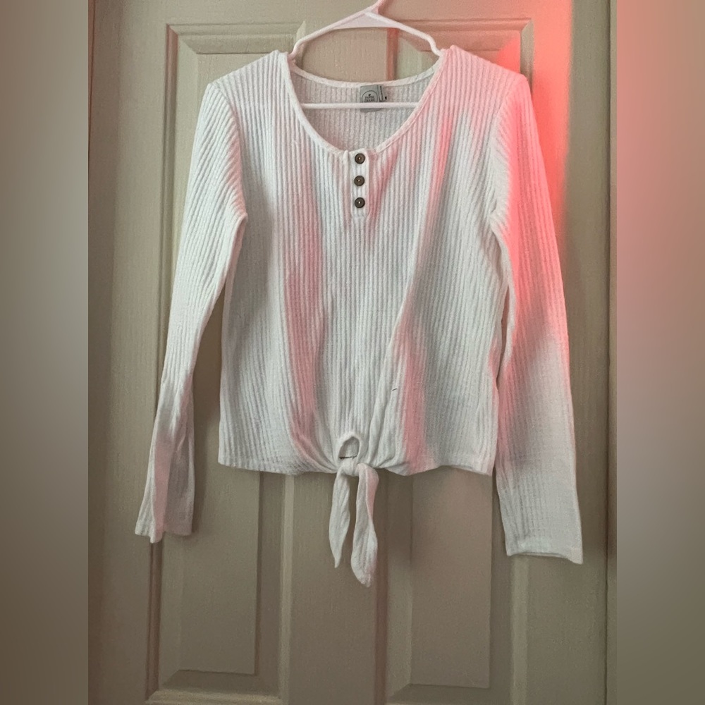 button sweater